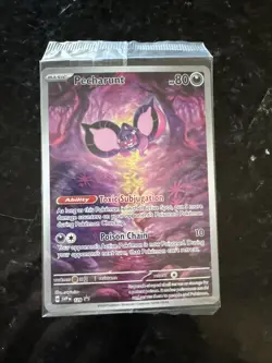 Pecharunt 129 Sv: Scarlet & Violet Promo Card Illustration Rare Sealed Pokemon - Image 1