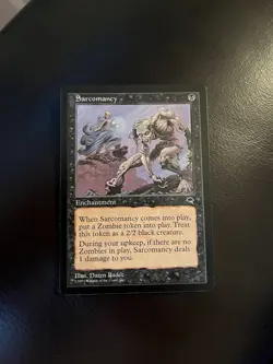 Sarcomancy - LP - Tempest - Regular - MTG - Non-Foil - Image 1