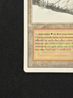 Taiga Revised Edition Dual Land MTG  Magic the Gathering Card - Image 5