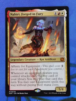 1x Nahiri, Forged in Fury, NM, MAT, Magic: the Gathering, MtG - Image 1