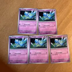 Pokemon TCG Frillish 44/86 White Flare (set of 5) - Image 1