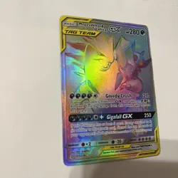 Damaged Mega Sableye & Tyranitar Tag Team GX - 245/236 - Secret Rare Pokemon Uni - Image 3