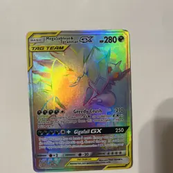 Damaged Mega Sableye & Tyranitar Tag Team GX - 245/236 - Secret Rare Pokemon Uni - Image 5