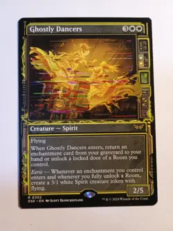 Ghostly Dancers Showcase 0302 Mtg Magic The Gathering Regular Rare DSK NM - Image 1