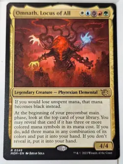 Omnath, Locus of All - March of the Machine - Magic the Gathering MTG Nice! - Image 1