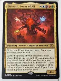 Omnath, Locus of All - March of the Machine - Magic the Gathering MTG Nice! - Image 4