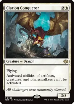 CLARION CONQUEROR TARKIR DRAGONSTORM MTG MAGIC THE GATHERING NEAR MINT - Image 1