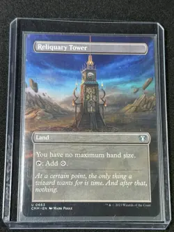 Reliquary Tower Borderless MTG Commander Masters Unplayed NM Card # CMM 663 - Image 6