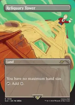 MTG Reliquary Tower (1536) Secret Lair Drop Regular - FALLOUT - Image 1