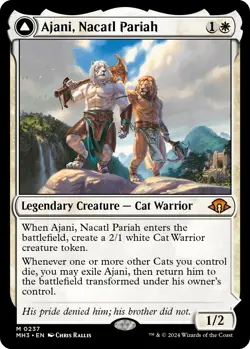 Ajani, Nacatl Pariah Modern Horizons 3 Regular - Image 1