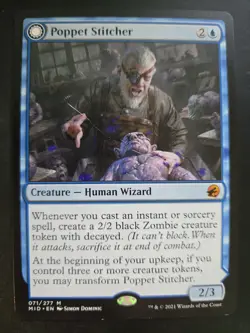Poppet Stitcher NM Innistrad: Midnight Hunt MTG FREE SHIPPING - Image 3
