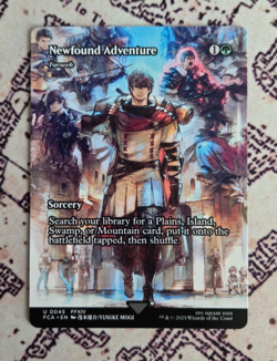 MTG Newfound Adventure Borderless Extended Final Fantasy Through the Ages NM - Image 2