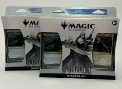 Magic The Gathering (MTG) Final Fantasy Starter Deck Kit lot 2x - Ships Fast! - Image 1