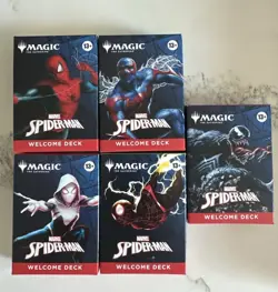 SDCC 2025 Magic The Gathering x Spider-Man Complete Welcome Deck Set (5) - Image 2