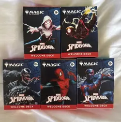 SDCC 2025 Magic The Gathering x Spider-Man Complete Welcome Deck Set (5) - Image 2