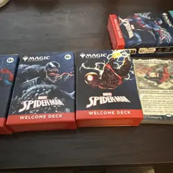 SDCC 2025 Magic The Gathering x Spider-Man Complete Welcome Deck Set (5) - Image 4