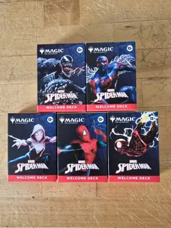 SDCC 2025 Magic The Gathering x Spider-Man Complete Welcome Deck Set (5) - Image 2