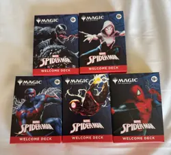 SDCC 2025 Magic The Gathering x Spider-Man Complete Welcome Deck Set (5) - Image 3