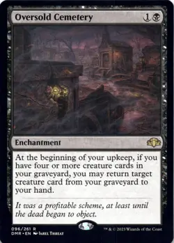 Oversold Cemetery - Dominaria Remastered - Magic MTG NM - Image 4