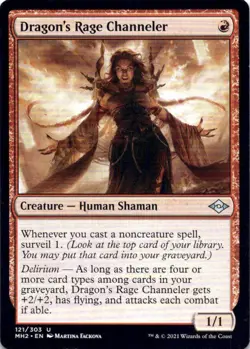 MTG Dragon's Rage Channeler (121) | MP | Modern Horizons 2 (MH2) - Image 2