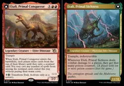 MTG Etali, Primal Conqueror // Etali, Primal Sickness, NM-Mint, English March of - Image 2