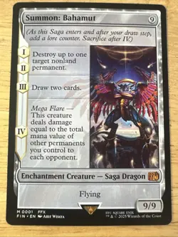 Summon: Bahamut FIN NM MTG - Image 1