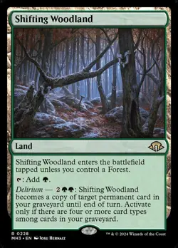 [1x] Shifting Woodland Near Mint, English Modern Horizons 3 MTG Magic - Image 2