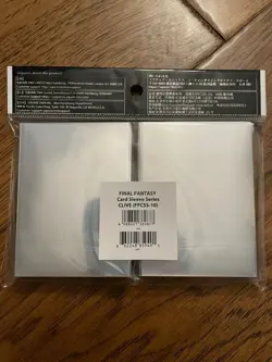 Square Enix MTG Final Fantasy XVI Clive Standard Sleeves 100 pcs USA SELLER - Image 4