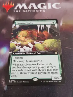 Mtg. Evercoat Ursine. Extended Art. Commander: Bloomburrow. Nm - Image 2