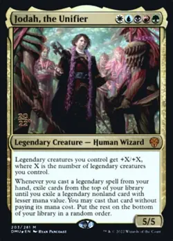 Light Play x 1 Jodah, the Unifier - Foil - Prerelease Promo Magic Promos - FOIL - Image 1