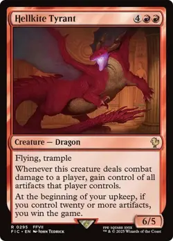 Hellkite Tyrant Commander: Final Fantasy MTG Magic The Gathering - Image 2