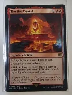 Mtg - The Fire Crystal - FINAL FANTASY (FIN) - Rare - NM - Image 1