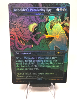 Beholder's Paralyzing Ray Oubliette - Secret Lair Foil x1 #1794 - Image 3