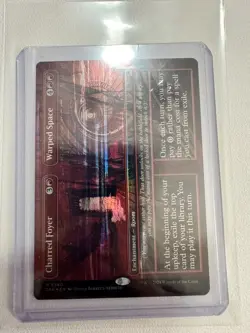 Charred Foyer / Warped Space Borderless (NM Foil) DSK-0340 Mythic MTG - Image 4