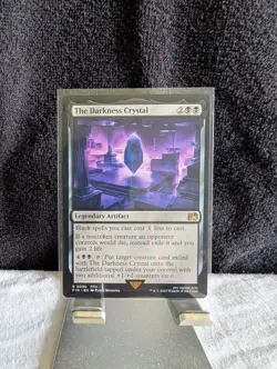 Magic the Gathering Final Fantasy Lot Of 3 Crystals Earth Wind Darkness NM - Image 2