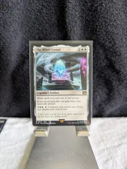 Magic the Gathering Final Fantasy Lot Of 3 Crystals Earth Wind Darkness NM - Image 3