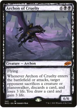 Archon of Cruelty (Showcase) Modern Horizons 2 Regular - Image 2