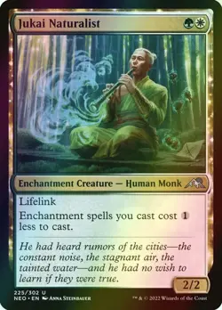 MTG Jukai Naturalist Foil ** Kamigawa: Neon Dynasty ** English (NM) - Image 1
