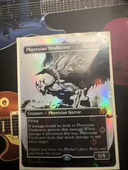 Phyrexian Vindicator (Showcase) (Step-and-Compleat Foil) Phyrexia: All Will... - Image 2