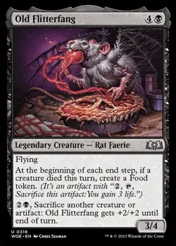 NM Old Flitterfang, MTG, Wilds of Eldraine, Magic the Gathering, 316 - Image 2