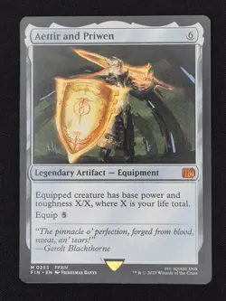 MTG Aettir and Priwen (253) | NM | Final Fantasy (FIN) - Image 3