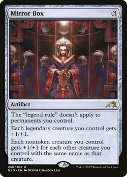MTG Mirror Box ** Kamigawa: Neon Dynasty ** English (NM) - Image 1