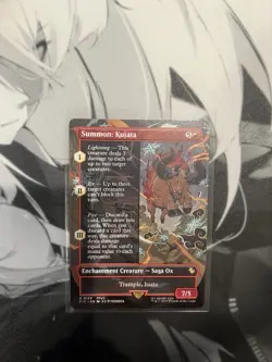 Summon: Kujata (Borderless Regular) - FINAL FANTASY MTG - Image 1