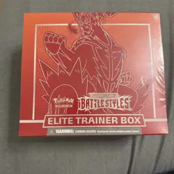 PokÃ©mon TCG Sword & Shield 5 Battle Styles Elite Trainer Box Card Game - Image 1