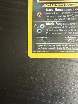 Pokemon TCG Houndoom 08/64 Neo Revelation Holo Vintage Rare Card WOTC 2000 LP - Image 6