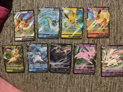 Pokemon TCG Sword & Shield Promo Card - Eevee V SWSH065 Holo - NM - Image 1