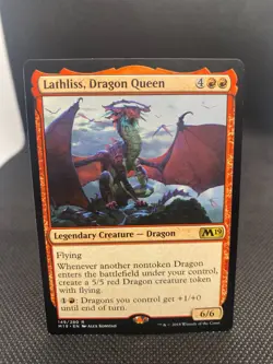 MTG Lathliss, Dragon Queen Core Set 2019 NM/Regular English - Image 1