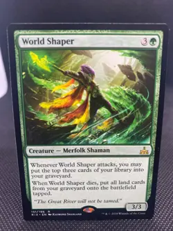 MTG World Shaper Rivals of Ixalan NM/Regular English - Image 1