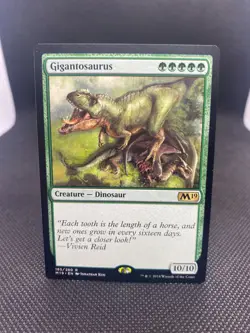 MTG Gigantosaurus Core Set 2019 NM/Regular English - Image 1