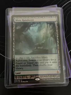 ***FOIL Misty Rainforest Expedition*** MTG Zendikar Magic Kid Icarus - Image 1